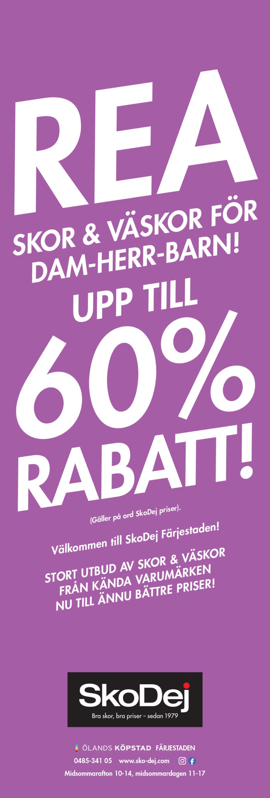 SkoDej annons Barometern 5 juni