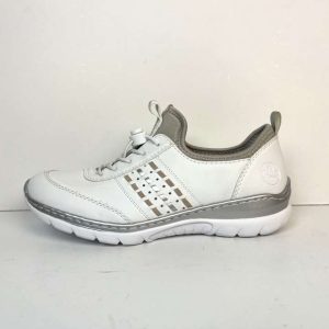 RIEKER 5146105 vit/rosa/silver